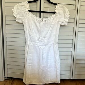 Reformation linen dress